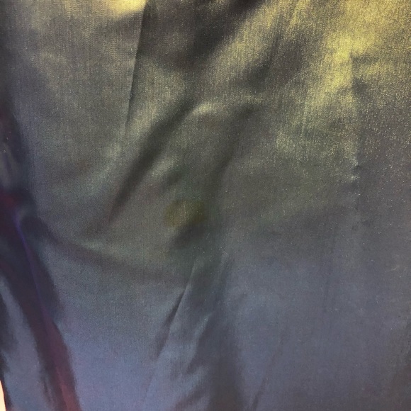 VintageY2K green formal maxi evening gown 3/4 S - Picture 9 of 9